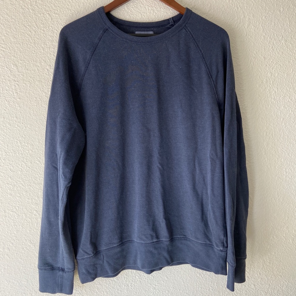 Faded Blue Crewneck Sweatshirt GUC